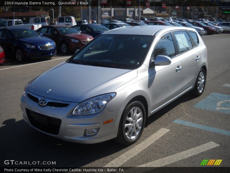 Quicksilver / Black 2009 Hyundai Elantra Touring