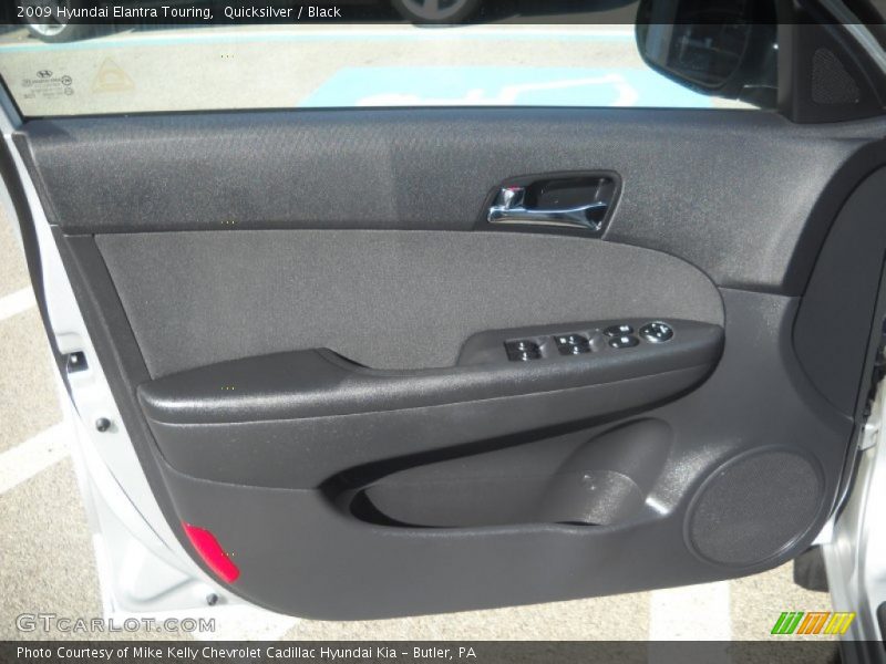 Quicksilver / Black 2009 Hyundai Elantra Touring