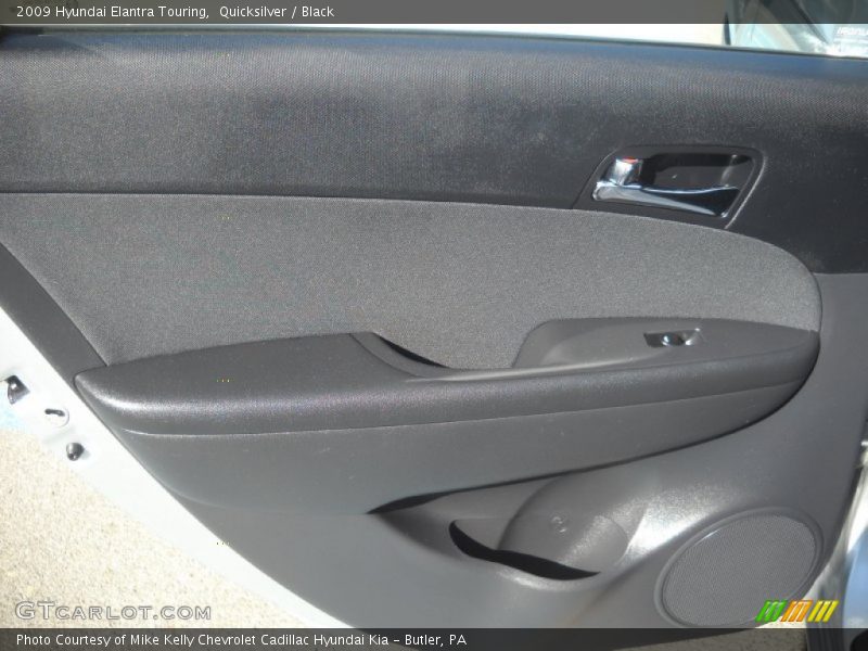 Quicksilver / Black 2009 Hyundai Elantra Touring