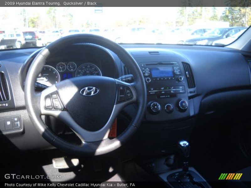 Quicksilver / Black 2009 Hyundai Elantra Touring