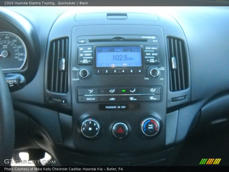 Quicksilver / Black 2009 Hyundai Elantra Touring
