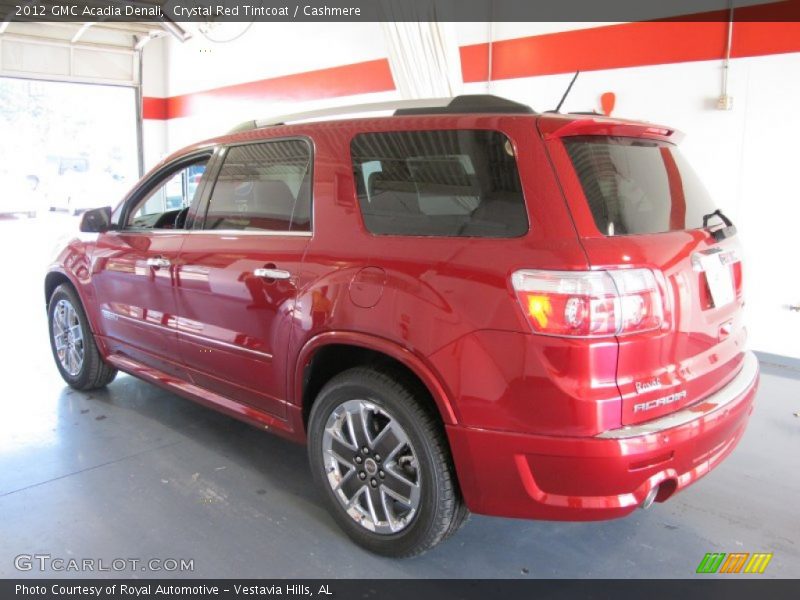 Crystal Red Tintcoat / Cashmere 2012 GMC Acadia Denali