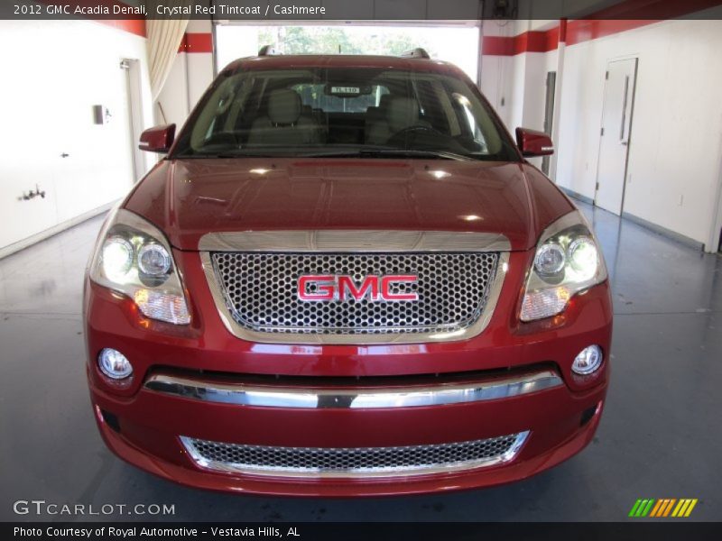 Crystal Red Tintcoat / Cashmere 2012 GMC Acadia Denali