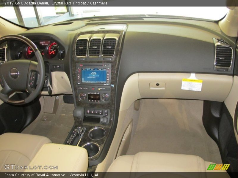 Crystal Red Tintcoat / Cashmere 2012 GMC Acadia Denali