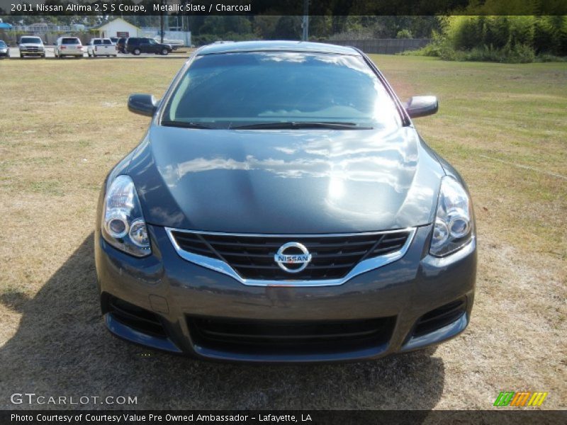 Metallic Slate / Charcoal 2011 Nissan Altima 2.5 S Coupe