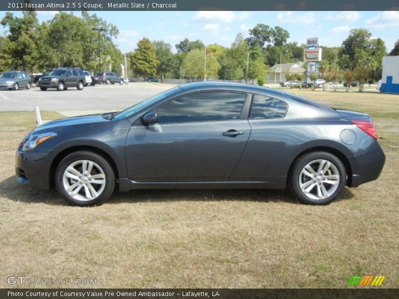 Metallic Slate / Charcoal 2011 Nissan Altima 2.5 S Coupe