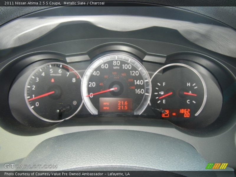 Metallic Slate / Charcoal 2011 Nissan Altima 2.5 S Coupe