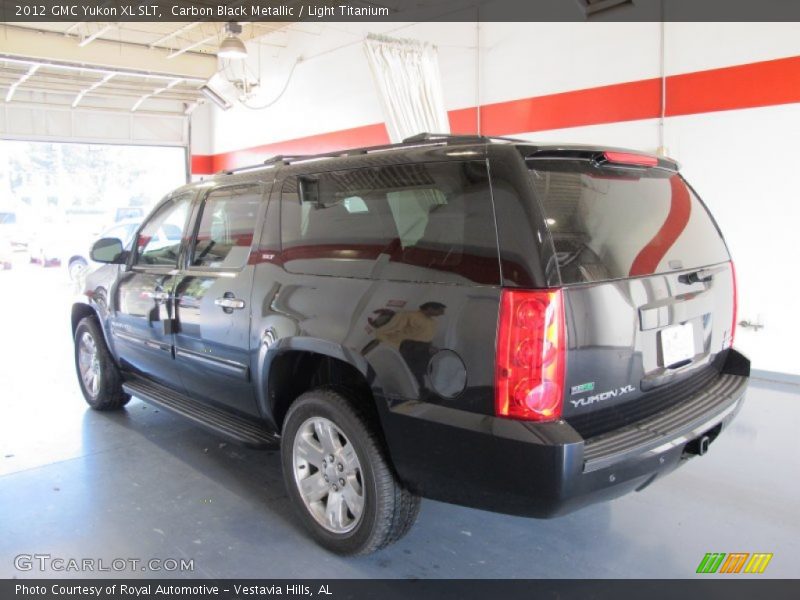 Carbon Black Metallic / Light Titanium 2012 GMC Yukon XL SLT