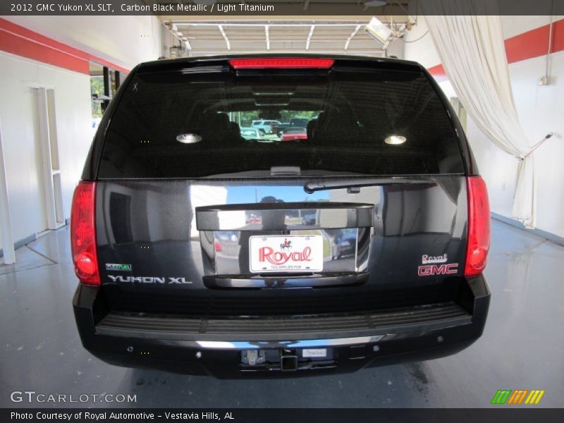 Carbon Black Metallic / Light Titanium 2012 GMC Yukon XL SLT
