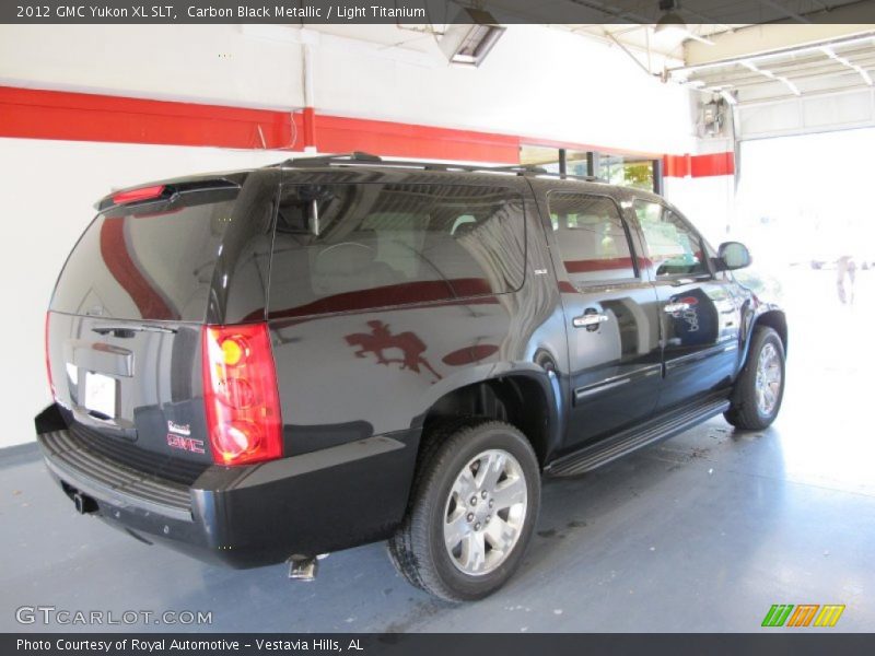 Carbon Black Metallic / Light Titanium 2012 GMC Yukon XL SLT