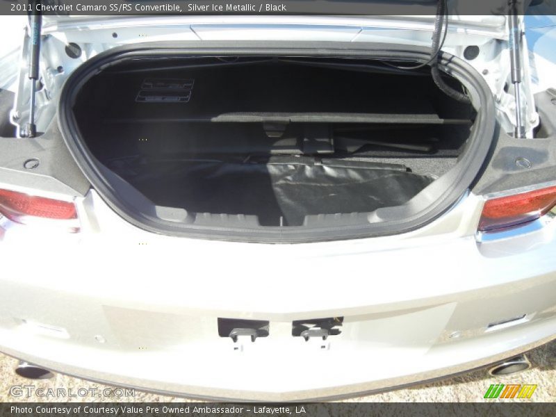Silver Ice Metallic / Black 2011 Chevrolet Camaro SS/RS Convertible