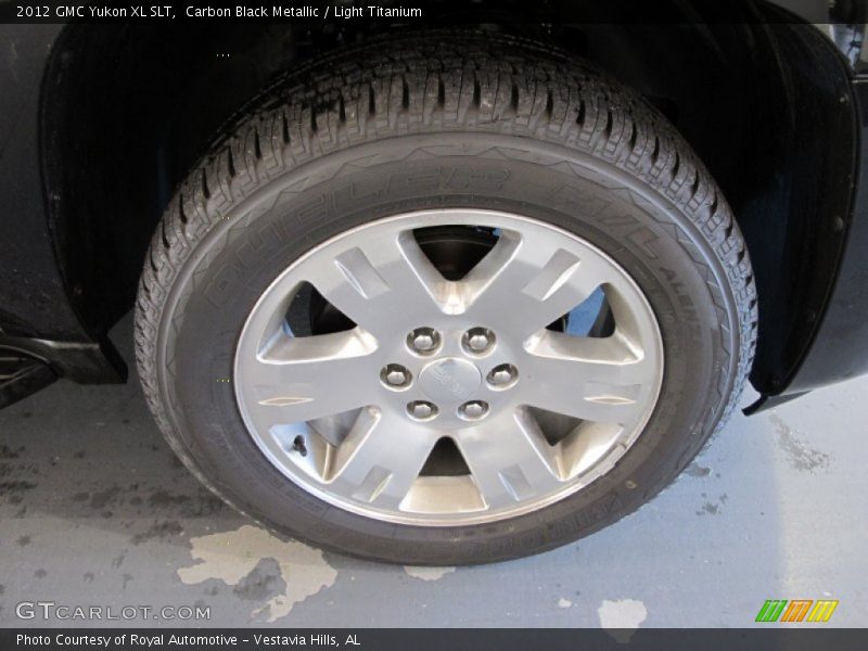 Carbon Black Metallic / Light Titanium 2012 GMC Yukon XL SLT
