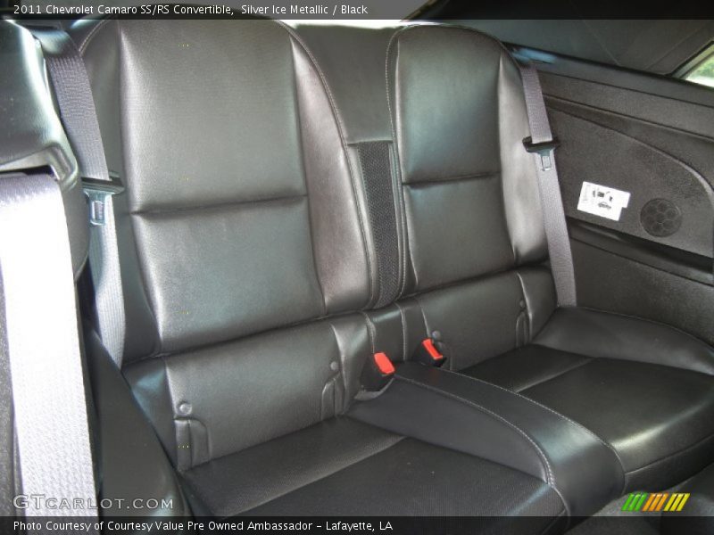Silver Ice Metallic / Black 2011 Chevrolet Camaro SS/RS Convertible