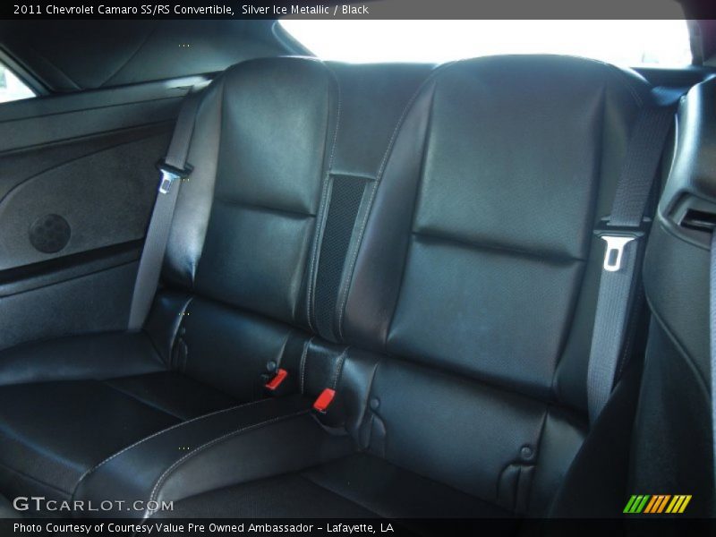 Silver Ice Metallic / Black 2011 Chevrolet Camaro SS/RS Convertible
