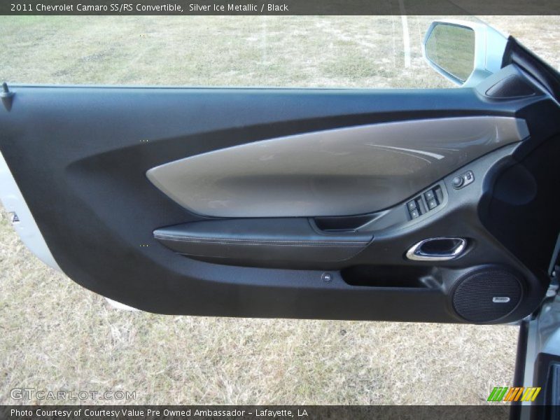 Silver Ice Metallic / Black 2011 Chevrolet Camaro SS/RS Convertible
