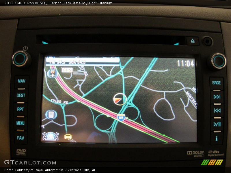 Carbon Black Metallic / Light Titanium 2012 GMC Yukon XL SLT