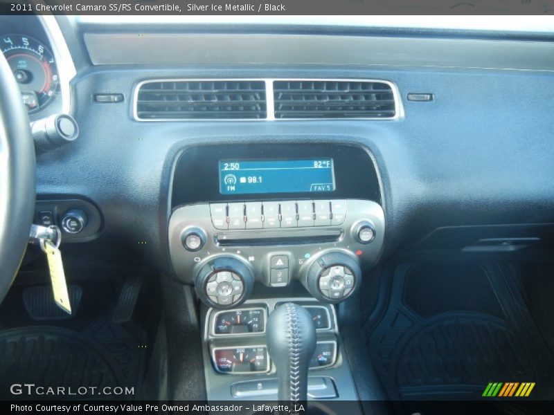 Silver Ice Metallic / Black 2011 Chevrolet Camaro SS/RS Convertible
