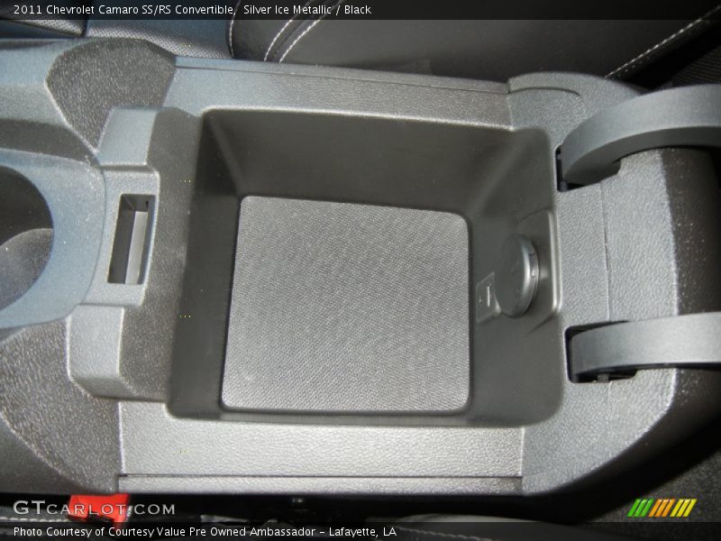 Silver Ice Metallic / Black 2011 Chevrolet Camaro SS/RS Convertible