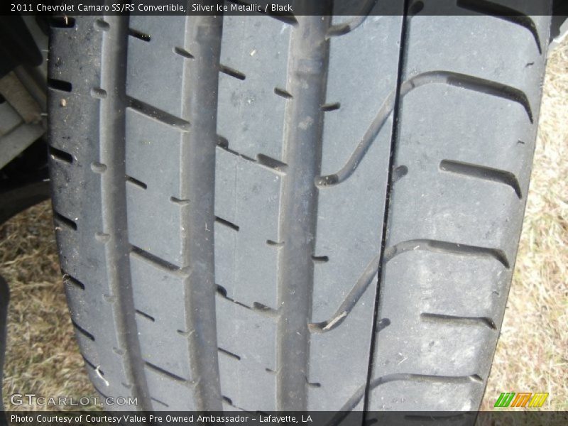 Silver Ice Metallic / Black 2011 Chevrolet Camaro SS/RS Convertible