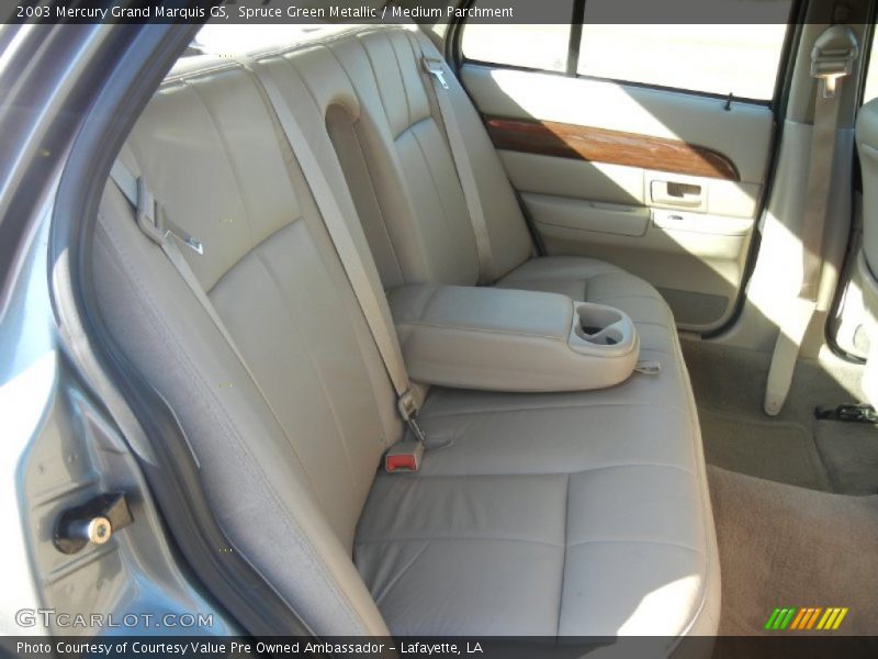 Spruce Green Metallic / Medium Parchment 2003 Mercury Grand Marquis GS