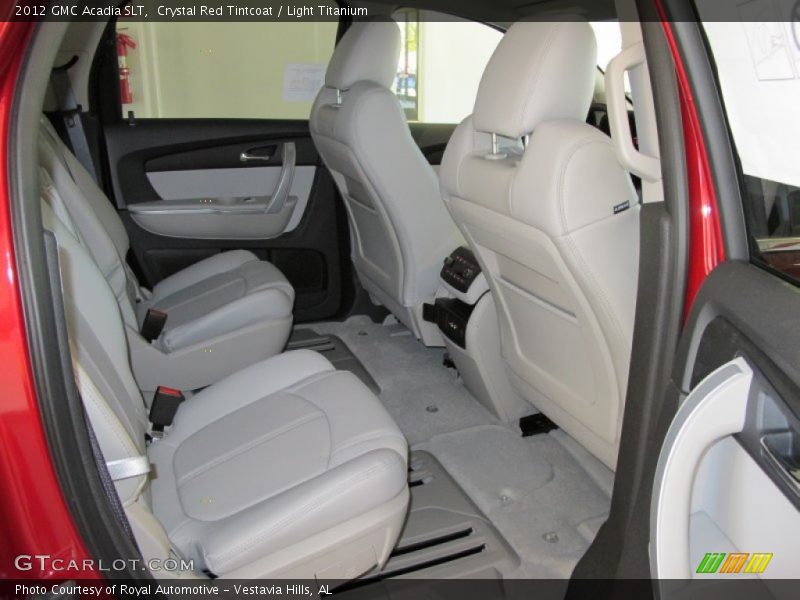 Crystal Red Tintcoat / Light Titanium 2012 GMC Acadia SLT