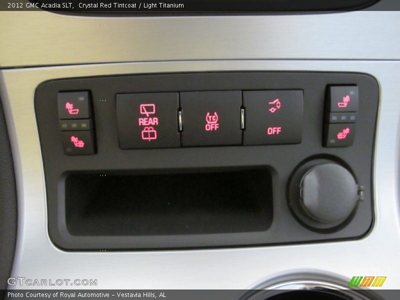 Crystal Red Tintcoat / Light Titanium 2012 GMC Acadia SLT