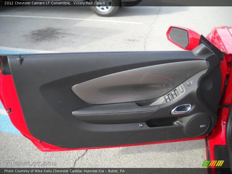 Victory Red / Black 2012 Chevrolet Camaro LT Convertible