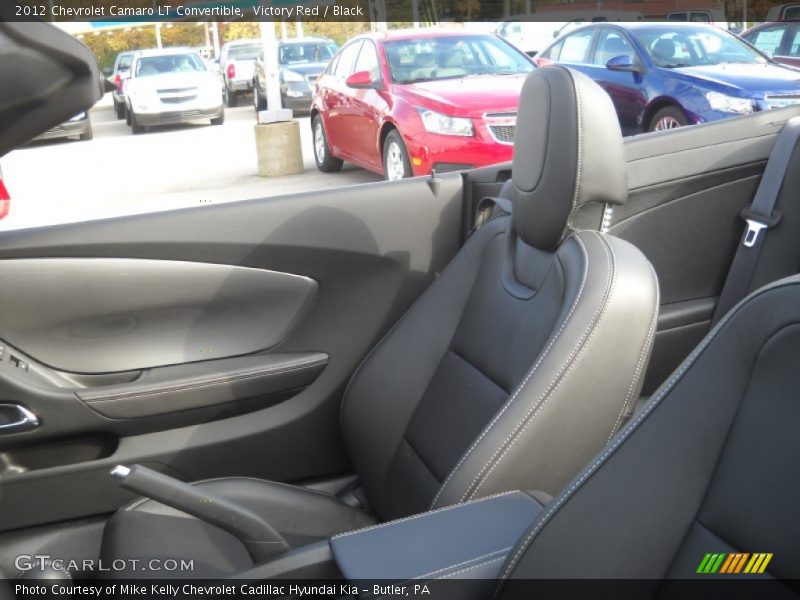 Victory Red / Black 2012 Chevrolet Camaro LT Convertible
