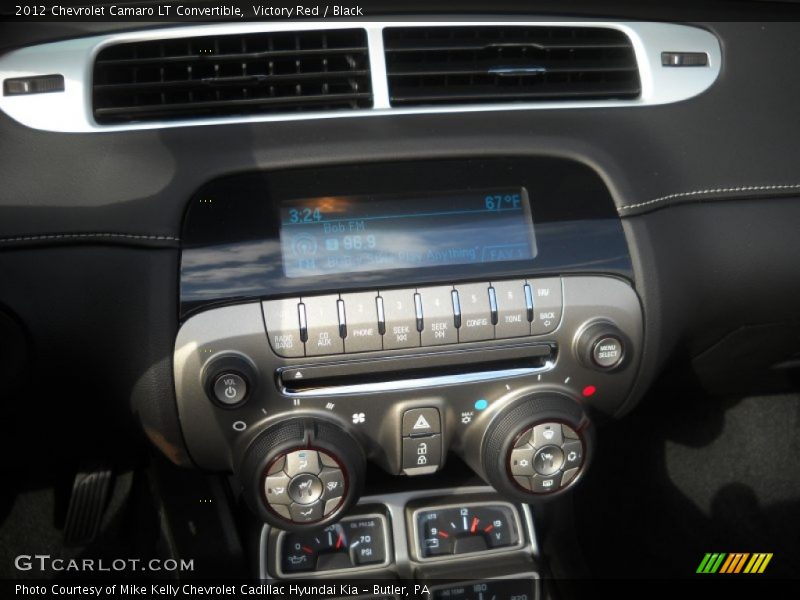Victory Red / Black 2012 Chevrolet Camaro LT Convertible