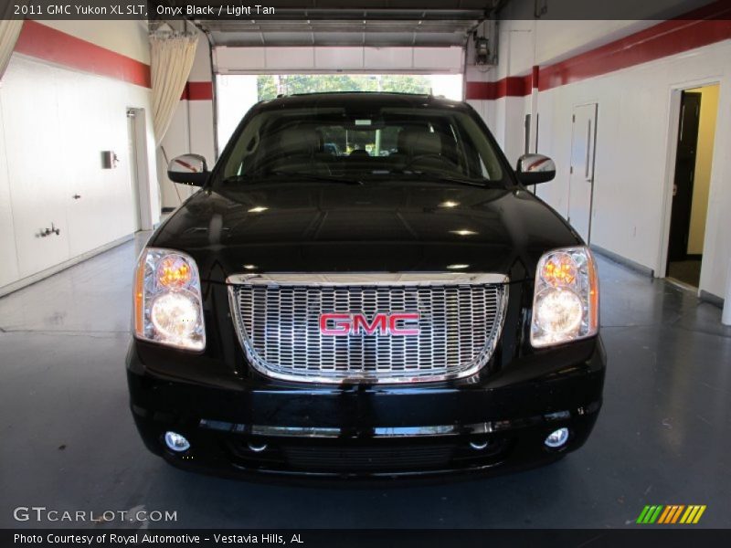 Onyx Black / Light Tan 2011 GMC Yukon XL SLT