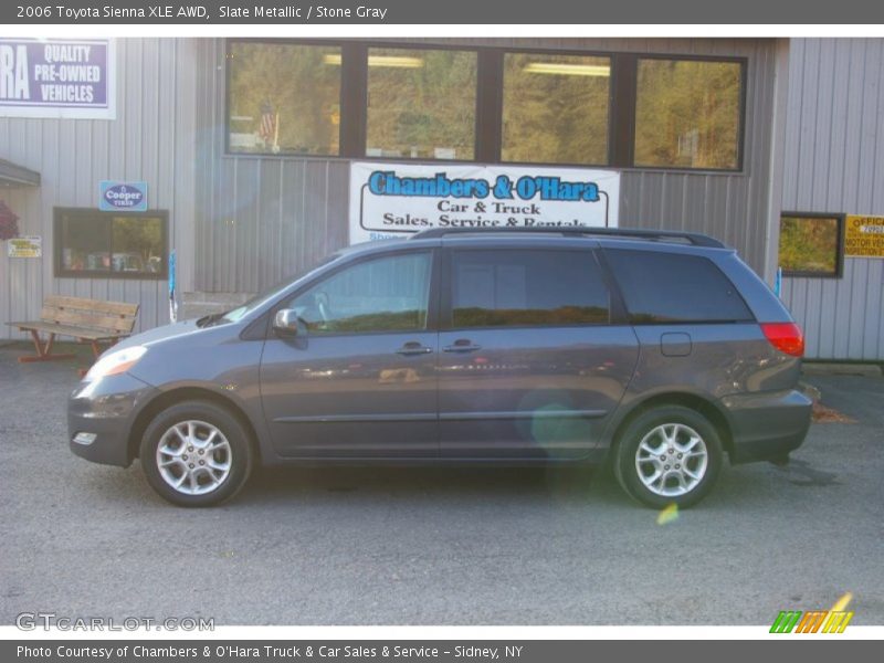 Slate Metallic / Stone Gray 2006 Toyota Sienna XLE AWD