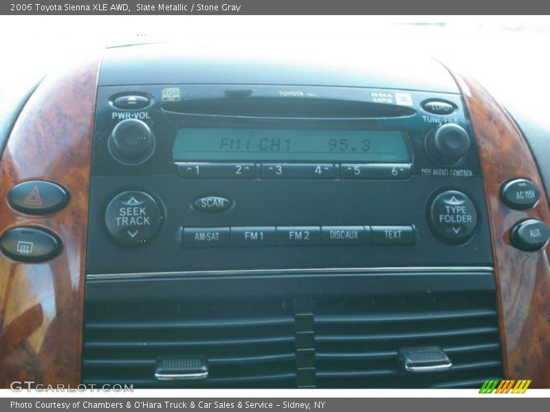 Slate Metallic / Stone Gray 2006 Toyota Sienna XLE AWD