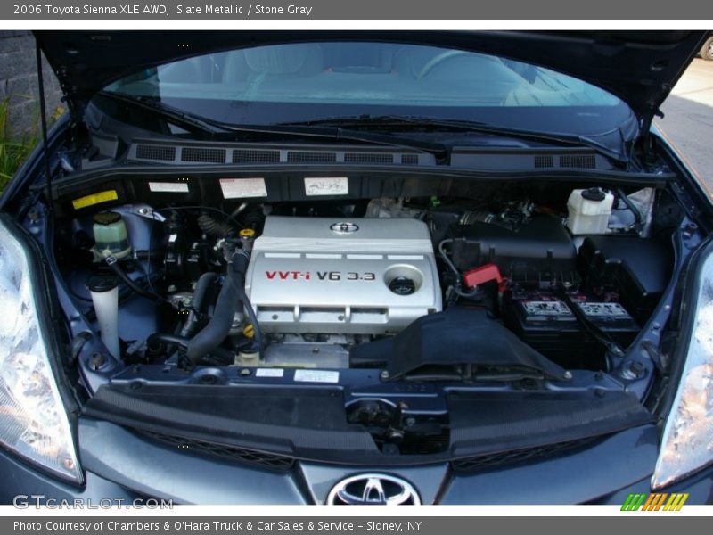 Slate Metallic / Stone Gray 2006 Toyota Sienna XLE AWD