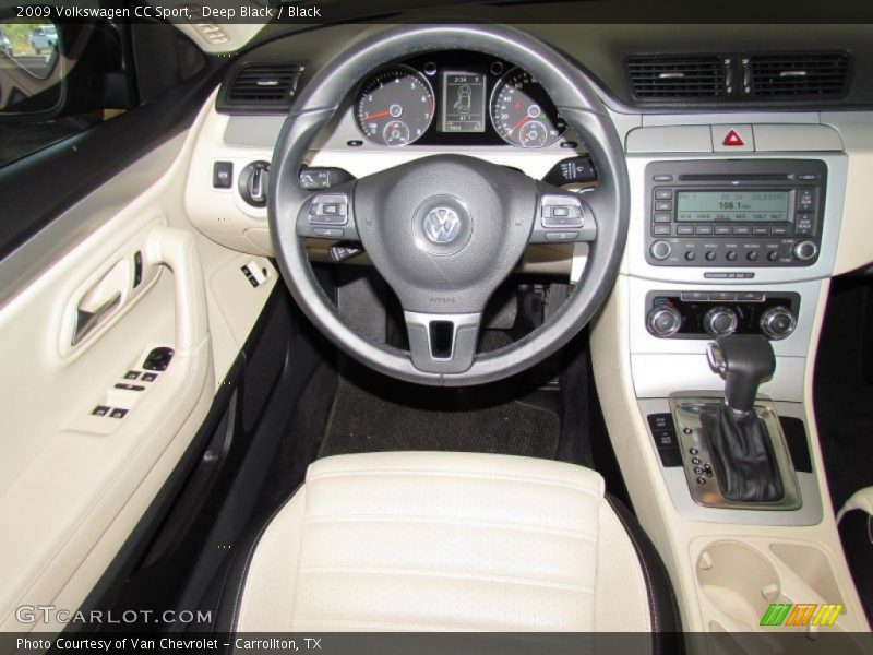 Deep Black / Black 2009 Volkswagen CC Sport