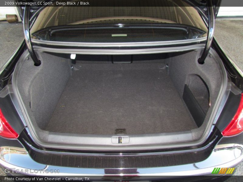 Deep Black / Black 2009 Volkswagen CC Sport