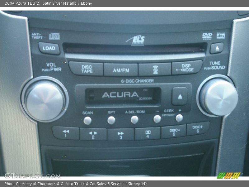 Satin Silver Metallic / Ebony 2004 Acura TL 3.2
