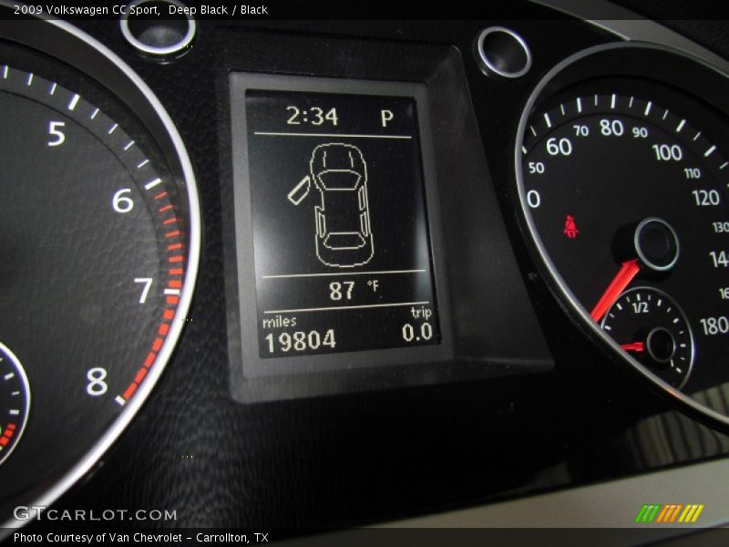 Deep Black / Black 2009 Volkswagen CC Sport