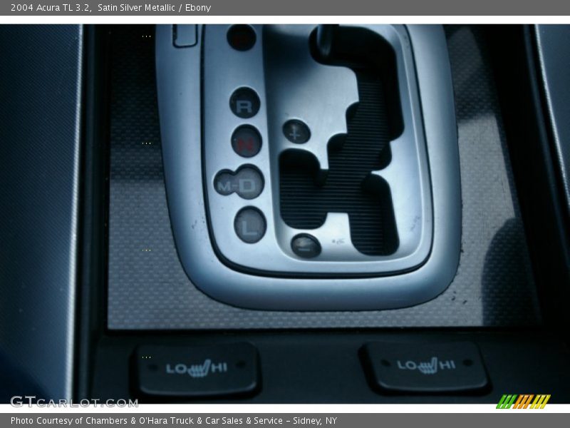 Satin Silver Metallic / Ebony 2004 Acura TL 3.2