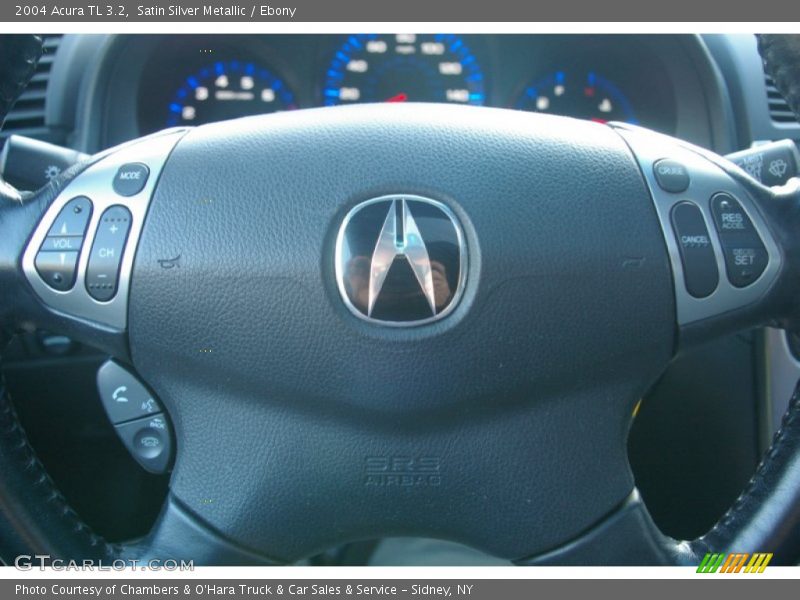 Satin Silver Metallic / Ebony 2004 Acura TL 3.2
