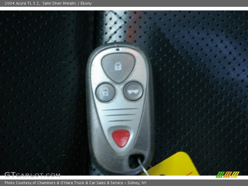 Satin Silver Metallic / Ebony 2004 Acura TL 3.2