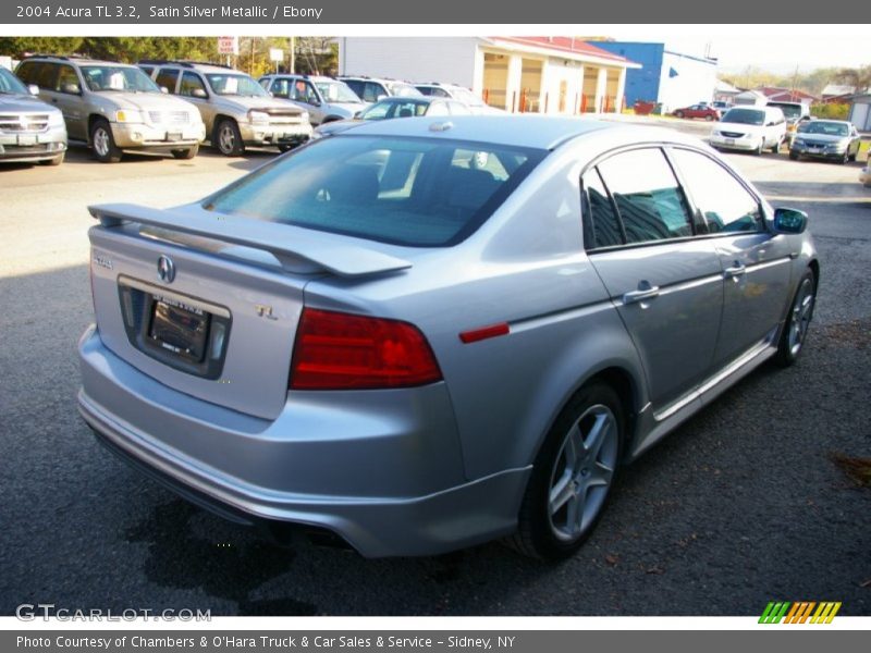 Satin Silver Metallic / Ebony 2004 Acura TL 3.2