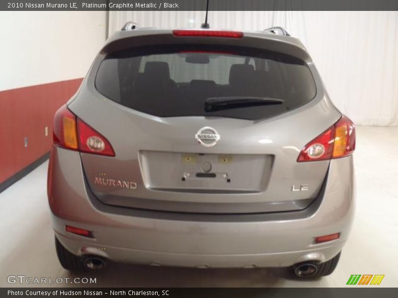 Platinum Graphite Metallic / Black 2010 Nissan Murano LE
