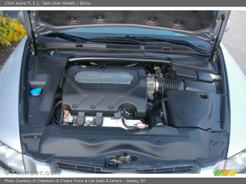 Satin Silver Metallic / Ebony 2004 Acura TL 3.2