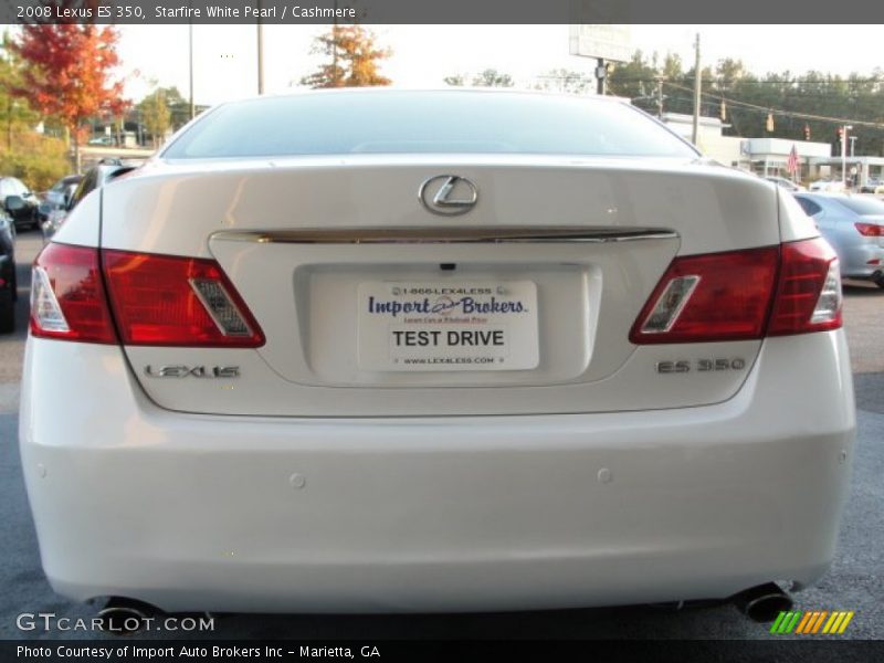 Starfire White Pearl / Cashmere 2008 Lexus ES 350