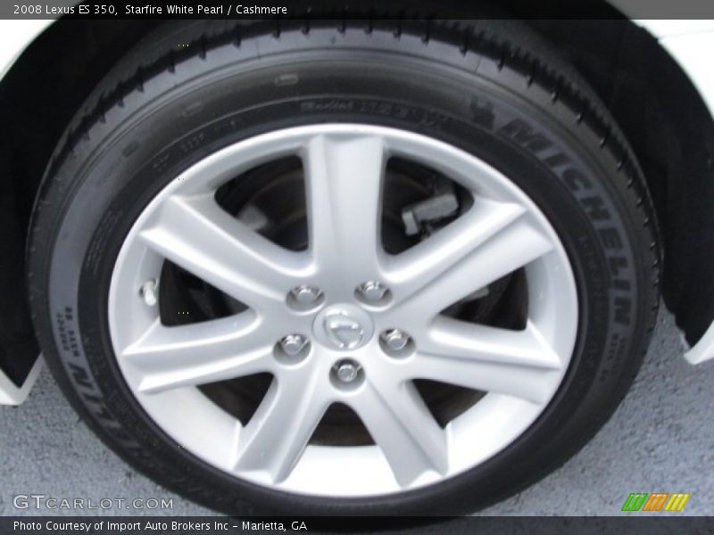 Starfire White Pearl / Cashmere 2008 Lexus ES 350