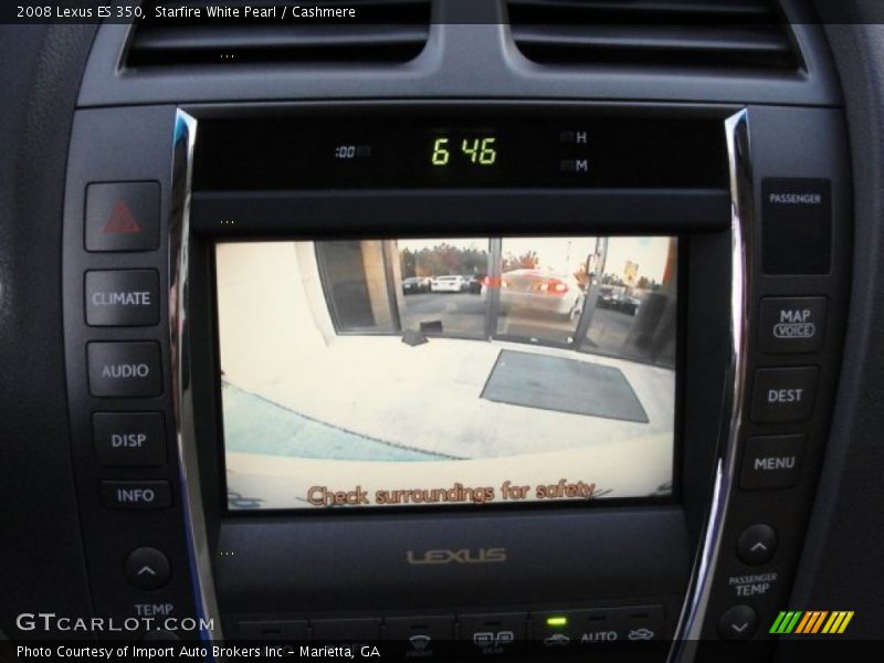 Starfire White Pearl / Cashmere 2008 Lexus ES 350