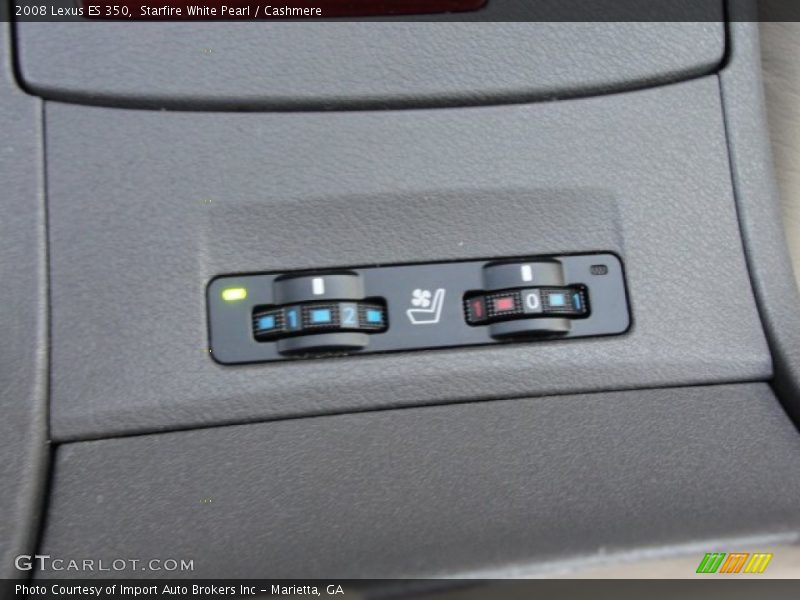 Starfire White Pearl / Cashmere 2008 Lexus ES 350