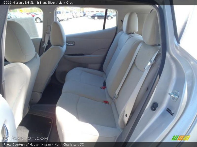 Brilliant Silver / Light Gray 2011 Nissan LEAF SL