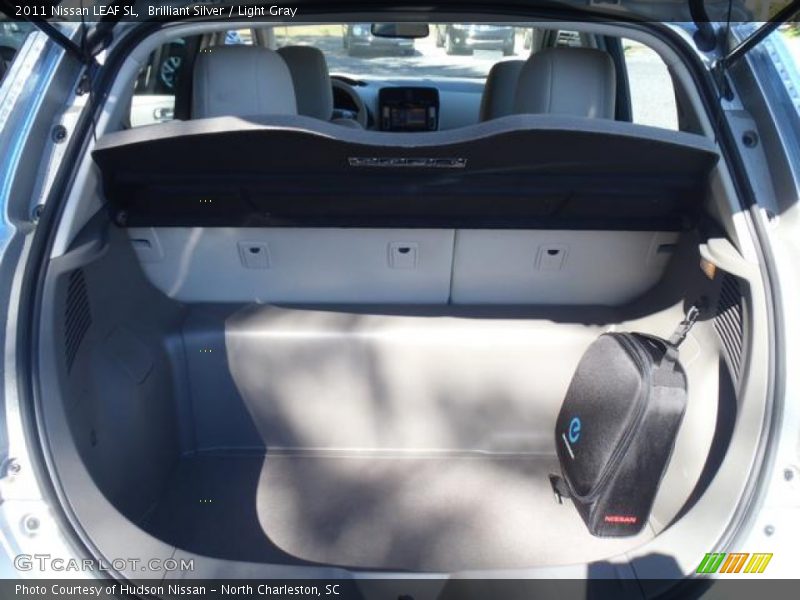 Brilliant Silver / Light Gray 2011 Nissan LEAF SL