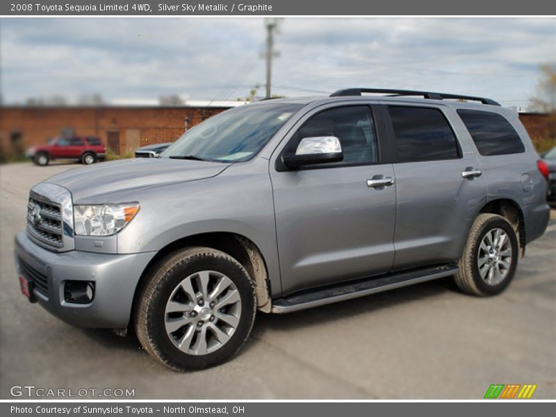  2008 Sequoia Limited 4WD Silver Sky Metallic